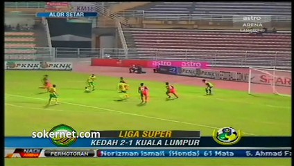 Kedah 2-1 Kuala Lumpur Liga Super 23 Jun 2012