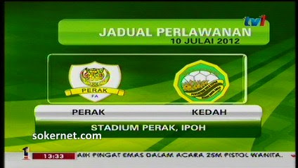 Perak vs Kedah - Liga Super 2012