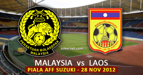 Malaysia vs Laos - Piala AFF Cup 2012