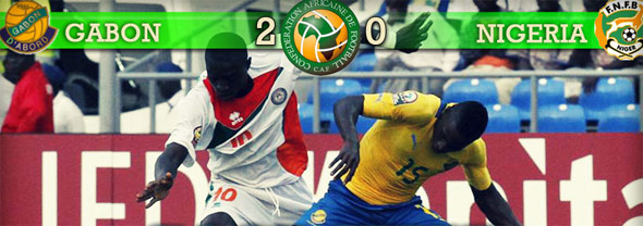 Gabon vs Nigeria 2-0