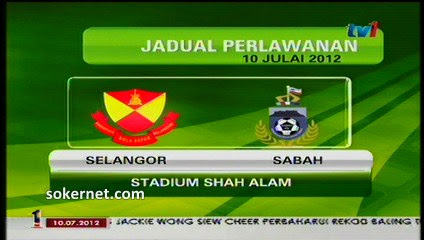 Selangor vs Sabah - Liga Super 2012