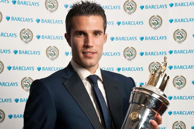 Robin van Persie top scorer EPL 2012