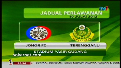 Johor FC vs Terengganu - Liga Super 2012