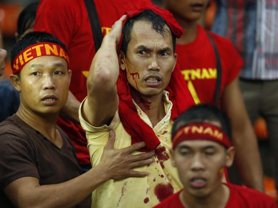 malaysia 1-2 vs vietnam piala aff 2014