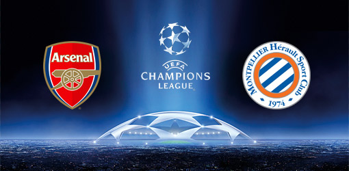 Arsenal vs Montpellier - Liga Juara Eropah