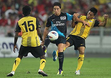 Malaysia vs Arsenal 0-4