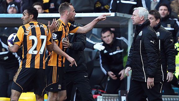 Hull City vs Newcastle United 1-4