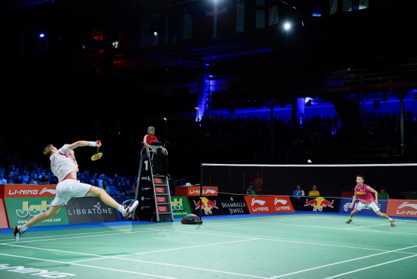 Lee Chong Wei vs Victor Axelsen world badminton dunia bwf 2014