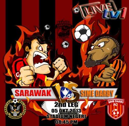 Sarawak vs Sime Darby 3-1 Piala Malaysia 2013