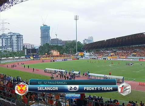 Selangor vs T-Team 2-0 Liga Super 2014