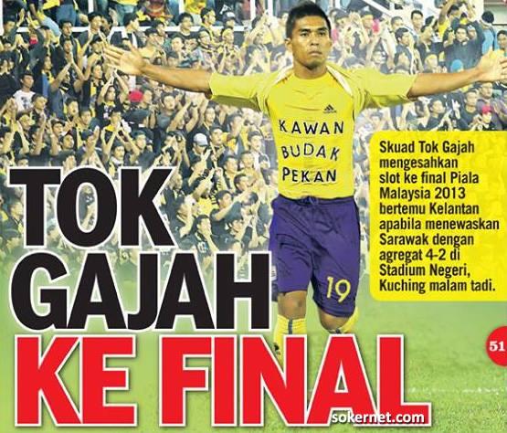 sarawak 1-1 pahang 2013 piala malaysia