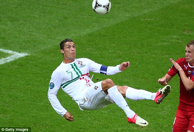 Ronaldo Portugal vs Sepanyol