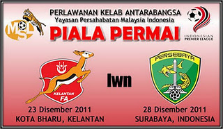 Kelantan vs Persebaya Indonesia