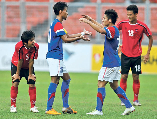 Malaysia 4-1 Kemboja