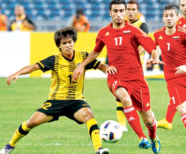 Malaysia vs Syria Kelayakan Olimpik 2012