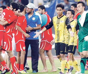 Malaysia vs Bahrain Kelayakan Olimpik 2012