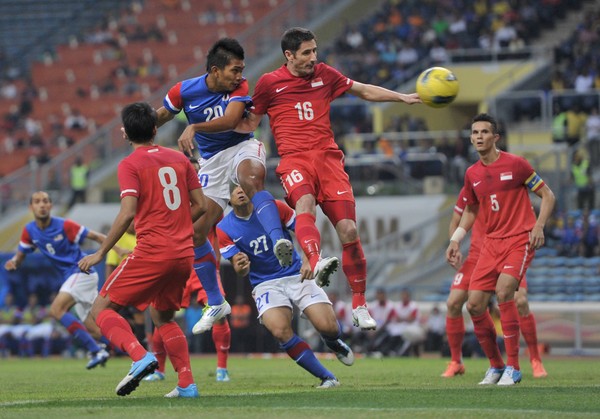 Malaysia vs Singapura 2-0 : 12 Jun 2012