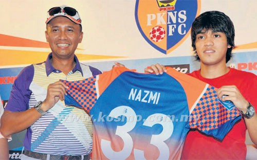 Nazmi Faiz Mansor sertai PKNS FC