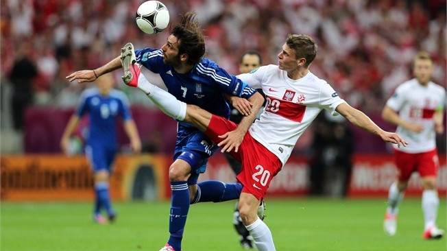 Euro 2012: Poland 1-1 Greece