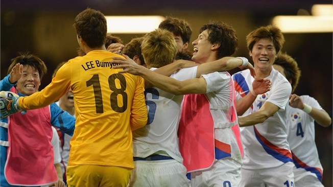 Korea Selatan vs Great Britain Olimpik 2012