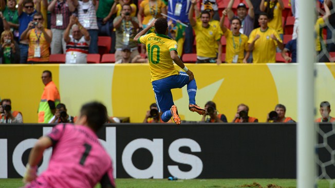 Brazil vs Japan 3-0 Confederations Cup 2013