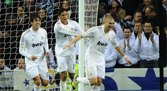 Real Madrid vs Racing Santander 4-0