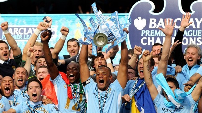 Manchester City Juara EPL 2012