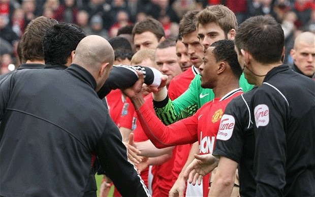 Luis Suarez vs Patrice Evra