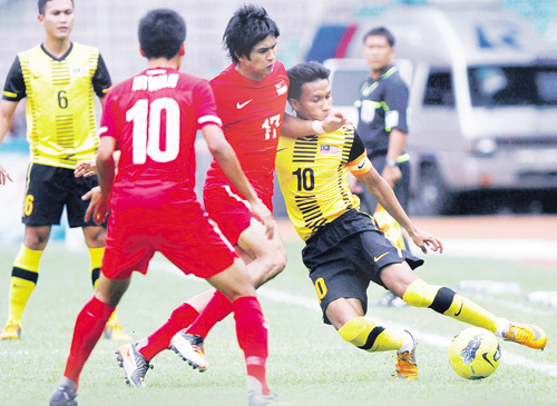 Malaysia vs Singapura Sukan SEA 2011