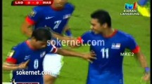 Video Malaysia 4-1 Laos Piala AFF Suzuki 2012