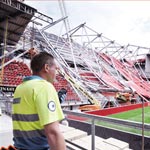 Stadium FC Twente runtuh