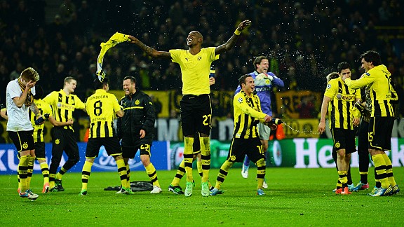 Borrusia Dortmund 3-2 vs Malaga Liga Juara Eropah