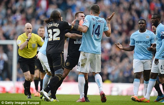 Manchester City vs Wigan 9.3.2014 FA Cup 1-2