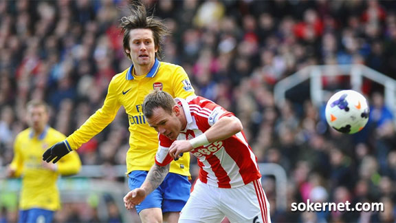 Stoke City vs Arsenal 1-0