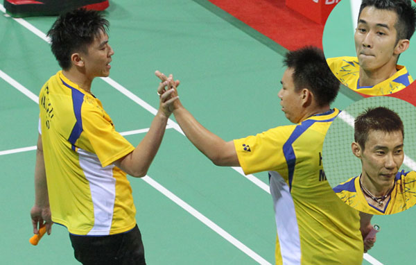 Tan Boon Heong/Hoo Thien How vs Mohd Ahsan/Hendra Setiawan Piala Thomas 2014