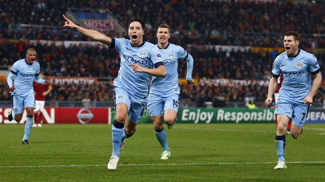 AS Roma 0-2 Manchester City