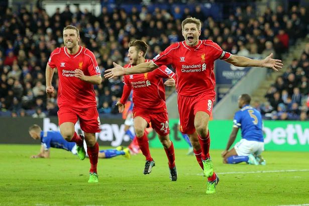 leicester city vs liverpool 1-3 epl 2014