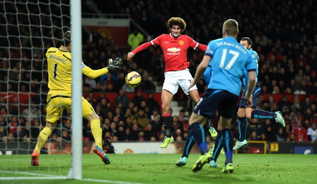 manchester united vs stoke city 1-0 epl 2014