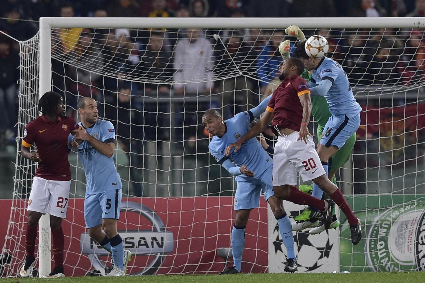 AS Roma 0-2 Manchester City