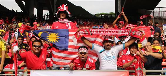 malaysia vs liverpool asia tour 2015