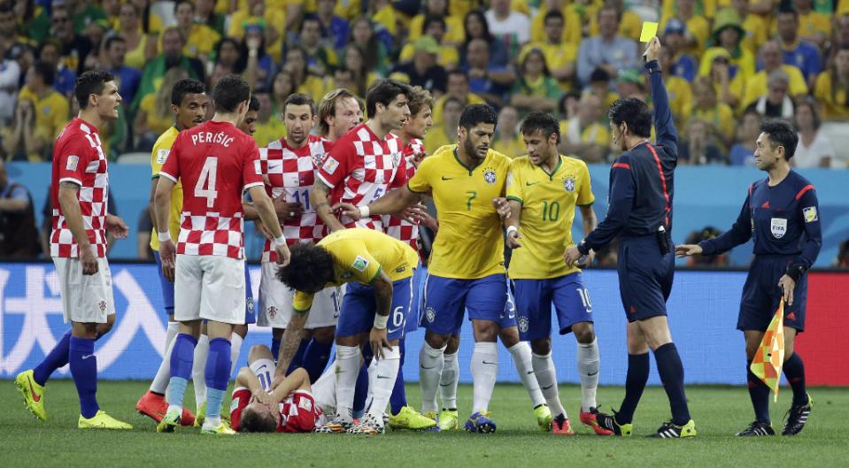 Brazil vs Croatia 3-1 world cup 2014 piala dunia