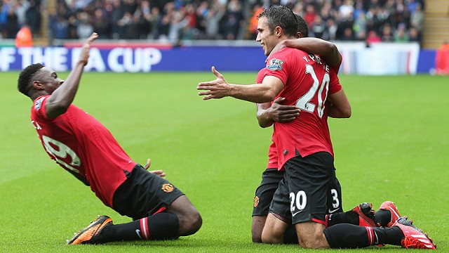 Swansea City 1-4 Manchester United