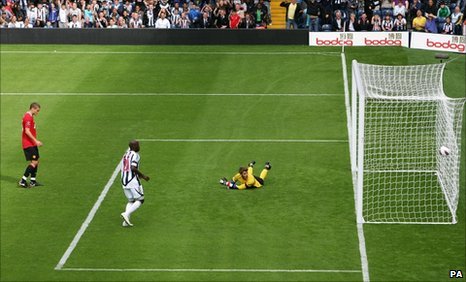 West Bromwich Albion 1-2 Manchester United